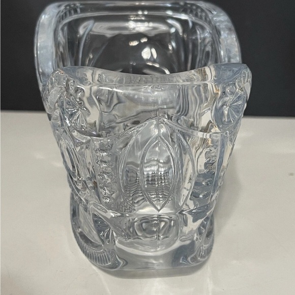 Avon 24% Lead Crystal Christmas Sleigh Candy Dish | Vintage Holiday Décor w/ Box - Picture 4 of 10